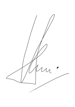 Henri's signature