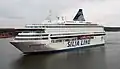 M/S Silja Europa, the largest cruiseferry in the world 1993–2001.