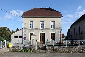 The town hall in Silley-Amancey