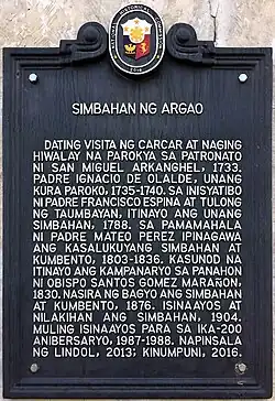 Church NHC historical marker installed in 2016