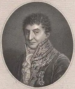 A portrait of Simone Stratigo.