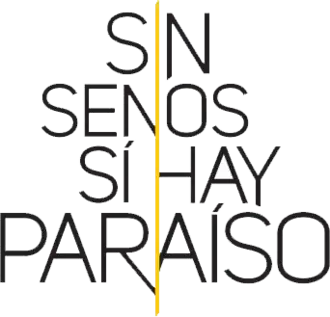 Sin senos sí hay paraíso logo