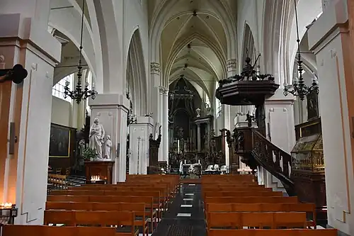 The nave
