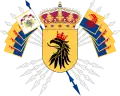 Coat of arms used by P 2 (1977–1994) and PB 8/MekB 8 (1994–2000)