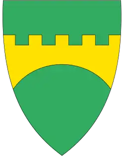 Coat of arms of Skodje Municipality (1987-2019)