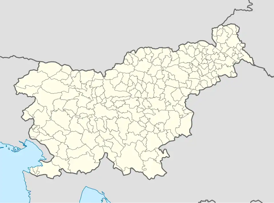 Podčetrtek is located in Slovenia