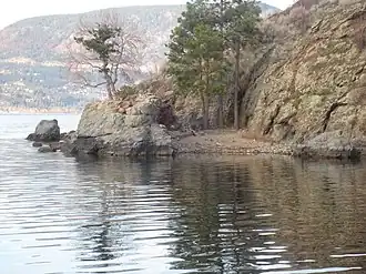 Small Beach on Southern Side of Rattlesnake Island
