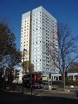 Tower block of flats