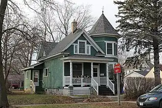 A house in the Society Hill Historic District