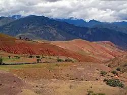 Soil erosion south of Huancabamba