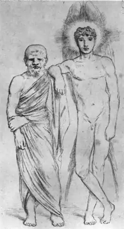 Socrates and Agathodemos, c. 1860