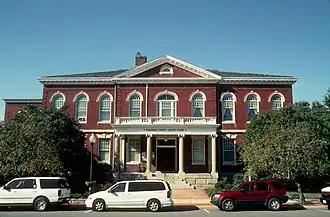 Somerset County Courthouse in Princess Anne