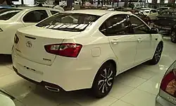 Soueast V5 Lingzhi rear view