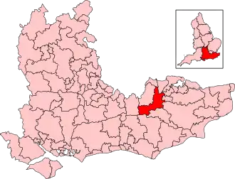Map of constituency