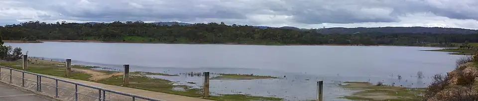 Water levels in September 2009