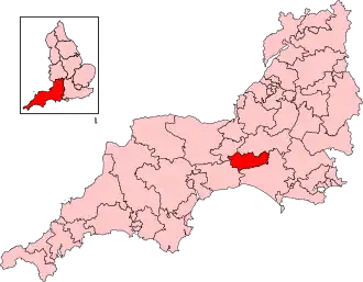 Map of constituency