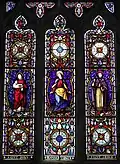South east window, south aisle. By Alexander Gascoigne.
