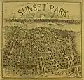 Pen Drawing of Sunset Park, 1912
