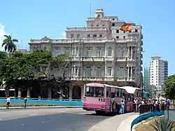 Spanish embassy in La Habana
