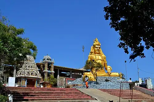 Koneswaram Temple, a Tamil Saivate temple in Tirukonamalai, Sri Lanka