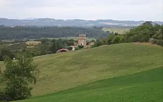 A view towards Saint-Félix-de-Tournegat