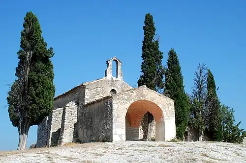 Chapelle Saint-Sixte d'Eygalières, Bouches-du-Rhône, Provence, France