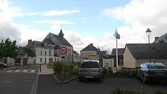 The centre of the village