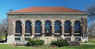 The Saint Anthony Park Branch Library.