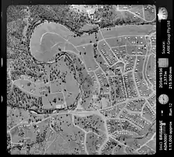 This is the earliest aerial photograph available of St. Johns Wood; taken in 1936.
