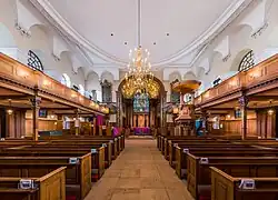 Interior of St Alphege Greenwich (1712–18)