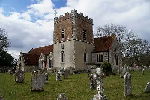 Image 89St John the Baptist Church, Boldre in the New Forest (from Portal:Hampshire/Selected pictures)