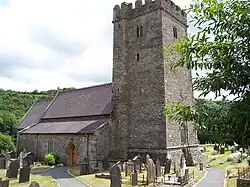 13th-century St Tysul Church, Llandysul, Ceredigion