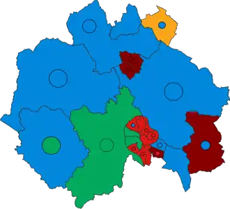 2023 results map