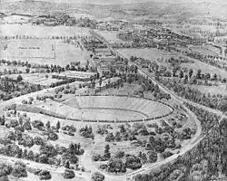 Stanford Stadium in 1921
