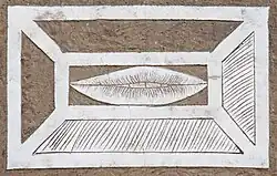 Sgraffito pattern V, Litomyšl Castle