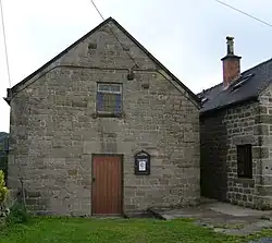 A former Primitive chapel in Stanton, opened in 1824. Early Primitive Methodist buildings were very plain.