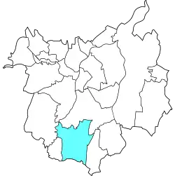 Location of Stará Bělá in Ostrava