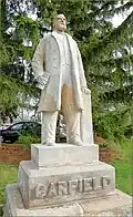 James A. Garfield statue