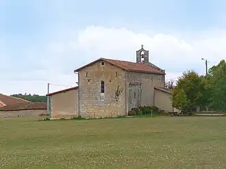 The church in Saint-Coutant