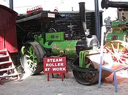 Steam roller 'Hilda'