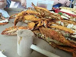Image 10Marylanders steam blue crabs, usually in water, beer and Old Bay Seasoning. (from Culture of Baltimore)
