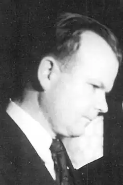 A photograph of Alois Vogt in 1945.