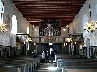 Back of the church (Nave)
