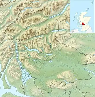 Leckie Broch is located in Stirling