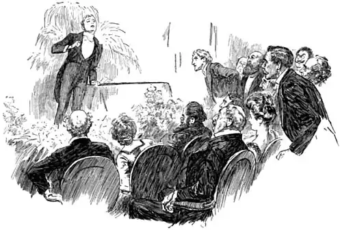 He reeled and made a lunge forward