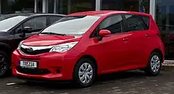 Subaru Trezia 1.4D Active (Germany)