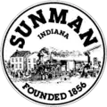 Official seal of Sunman, Indiana
