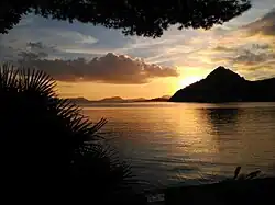 Sunset in the bay of Pollença