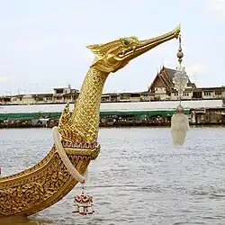 Thai art, The bow of Royal Barge Suphannahongse of Thailand