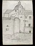 Sketch of a Church, 1899